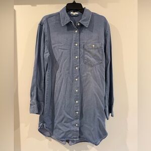 Z Supply Light Blue Denim Dress